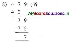 AP Board 4th Class Maths Solutions 6th Lesson భాగహారం 9