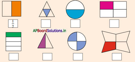 AP Board 4th Class Maths Solutions 9th Lesson Fractions 12