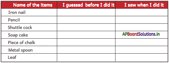 AP Board 5th Class EVS Solutions 5th Lesson AEvery Drop is Precious 2