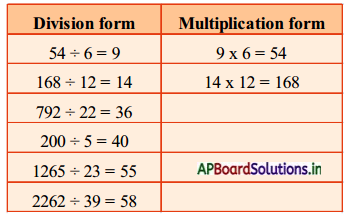 AP Board 5th Class Maths Solutions 4th Lesson Multiplication and Division 20