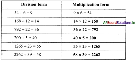 AP Board 5th Class Maths Solutions 4th Lesson Multiplication and Division 21