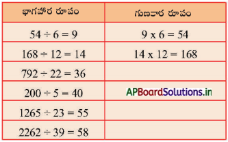 AP Board 5th Class Maths Solutions 4th Lesson గుణకారం - భాగాహారం 34