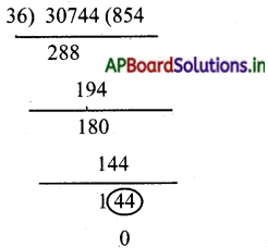 AP Board 5th Class Maths Solutions 4th Lesson గుణకారం - భాగాహారం 36