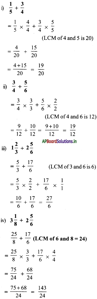 AP Board 5th Class Maths Solutions 8th Lesson Fractions 18