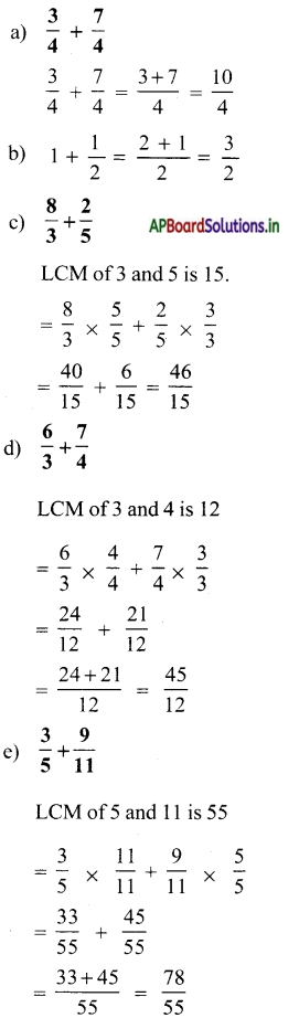 AP Board 5th Class Maths Solutions 8th Lesson Fractions 25