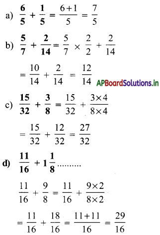 AP Board 5th Class Maths Solutions 8th Lesson Fractions 30
