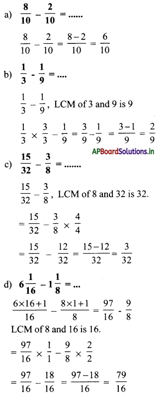 AP Board 5th Class Maths Solutions 8th Lesson Fractions 31