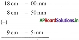 AP Board 5th Class Maths Solutions 9th Lesson Measurements 10
