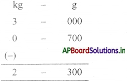 AP Board 5th Class Maths Solutions 9th Lesson Measurements 43