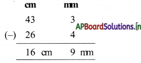 AP Board 5th Class Maths Solutions 9th Lesson Measurements 7