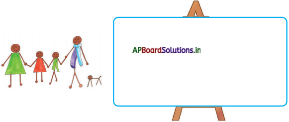 AP Board 3rd Class EVS Solutions 1st Lesson Rani's Happy Family 5