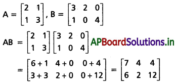 AP Inter 1st Year Maths 1A Solutions Chapter 3 మాత్రికలు Ex 3(b) I Q6