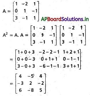 AP Inter 1st Year Maths 1A Solutions Chapter 3 మాత్రికలు Ex 3(b) II Q3