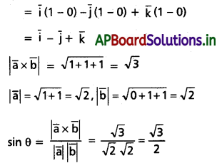 AP Inter 1st Year Maths 1A Solutions Chapter 5 సదిశల గుణనం Ex 5(b) I Q9.1