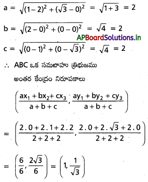 AP Inter 1st Year Maths 1B Solutions Chapter 3 సరళరేఖ Ex 3(e) 1