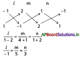 AP Inter 1st Year Maths 1B Solutions Chapter 6 దిక్ కొసైన్లు, దిక్ సంఖ్యలు Ex 6(b) 2