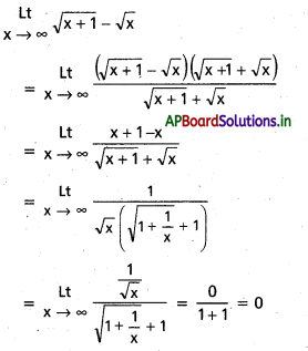 AP Inter 1st Year Maths 1B Solutions Chapter 8 అవధులు, అవిచ్ఛిన్నత Ex 8(d) 10
