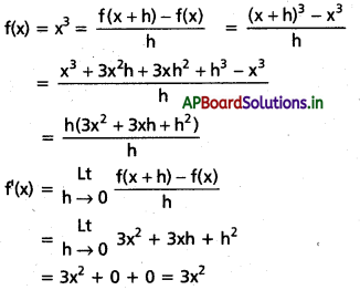 AP Inter 1st Year Maths 1B Solutions Chapter 9 అవకలనం Ex 9(a) 10