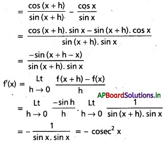 AP Inter 1st Year Maths 1B Solutions Chapter 9 అవకలనం Ex 9(a) 16