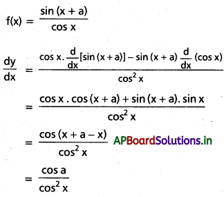 AP Inter 1st Year Maths 1B Solutions Chapter 9 అవకలనం Ex 9(b) 40
