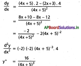 AP Inter 1st Year Maths 1B Solutions Chapter 9 అవకలనం Ex 9(d) 1