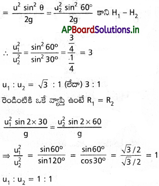 AP Inter 1st Year Physics Study Material Chapter 3 సరళరేఖాత్మక గమనం 22