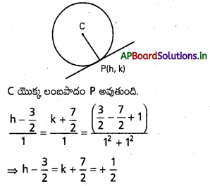 AP Inter 2nd Year Maths 2B Solutions Chapter 1 వృత్తం Ex 1(c) 7