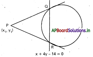AP Inter 2nd Year Maths 2B Solutions Chapter 1 వృత్తం Ex 1(d) 6