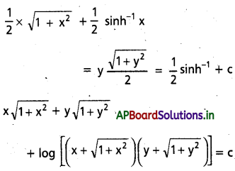 AP Inter 2nd Year Maths 2B Solutions Chapter 8 అవకలన సమీకరణాలు Ex 8(b) 2