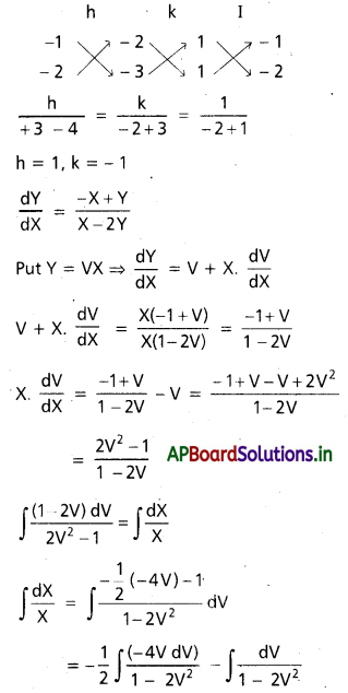 AP Inter 2nd Year Maths 2B Solutions Chapter 8 అవకలన సమీకరణాలు Ex 8(d) 15