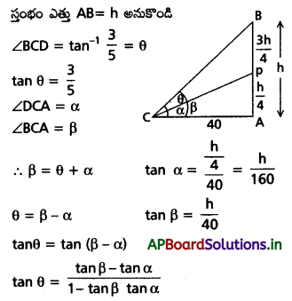 AP Inter 1st Year Maths 1A Solutions Chapter 10 త్రిభుజ ధర్మాలు Ex 10(a) III Q16