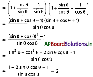 AP Inter 1st Year Maths 1A Solutions Chapter 6 త్రికోణమితీయ నిష్పత్తులు, పరివర్తనలు Ex 6(a) III Q1(ii)