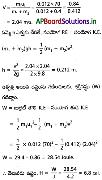 AP Inter 1st Year Physics Study Material Chapter 6 పని, శక్తి, సామర్ధ్యం 43