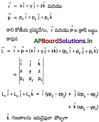 AP Inter 1st Year Physics Study Material Chapter 7 కణాల వ్యవస్థలు, భ్రమణ గమనం 31