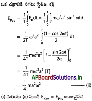 AP Inter 1st Year Physics Study Material Chapter 8 డోలనాలు 60