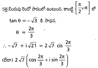 AP Inter 2nd Year Maths 2A Important Questions Chapter 1 సంకీర్ణ సంఖ్యలు 9