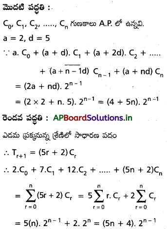 AP Inter 2nd Year Maths 2A Important Questions Chapter 6 ద్విపద ...