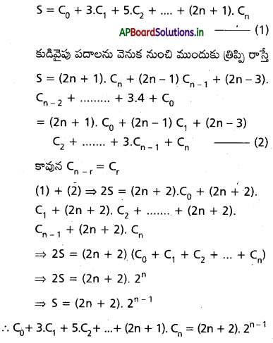 AP Inter 2nd Year Maths 2A Important Questions Chapter 6 ద్విపద ...