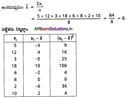 AP Inter 2nd Year Maths 2A Important Questions Chapter 8 విస్తరణ కొలతలు 14