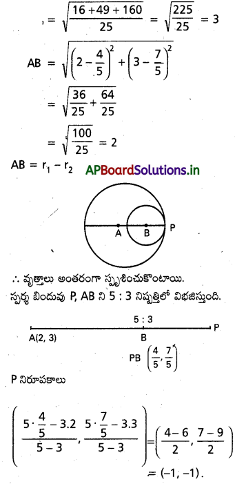 AP Inter 2nd Year Maths 2B Important Questions Chapter 1 వృత్తం 43