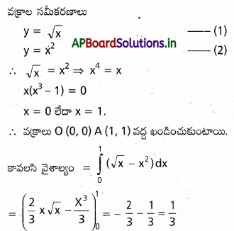 AP Inter 2nd Year Maths 2B Important Questions Chapter 7 నిశ్చిత సమాకలనులు 54