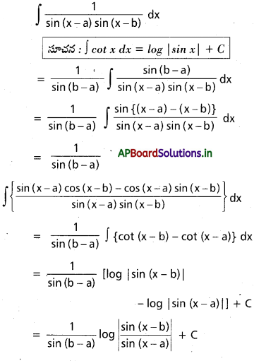 AP Inter 2nd Year Maths 2B Solutions Chapter 6 సమాకలనం Ex 6(b) 28