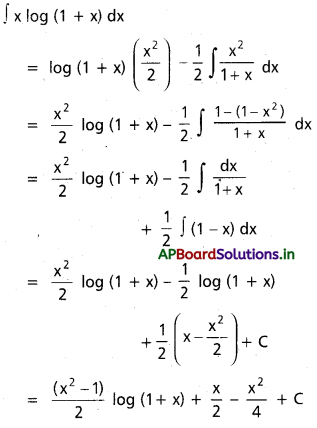AP Inter 2nd Year Maths 2B Solutions Chapter 6 సమాకలనం Ex 6(c) 20