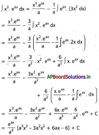 AP Inter 2nd Year Maths 2B Solutions Chapter 6 సమాకలనం Ex 6(f) 1