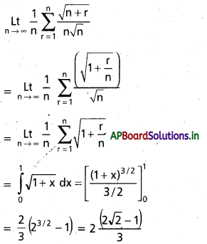 AP Inter 2nd Year Maths 2B Solutions Chapter 7 నిశ్చిత సమాకలనులు Ex 7(b) 17