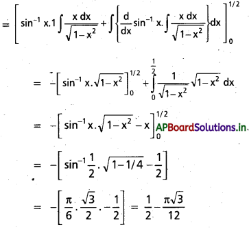 AP Inter 2nd Year Maths 2B Solutions Chapter 7 నిశ్చిత సమాకలనులు Ex 7(b) 36