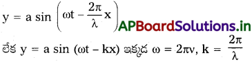 AP Inter 2nd Year Physics Study Material Chapter 1 తరంగాలు 6