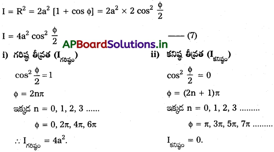 AP Inter 2nd Year Physics Study Material Chapter 3 తరంగ దృశాశాస్త్రం 5