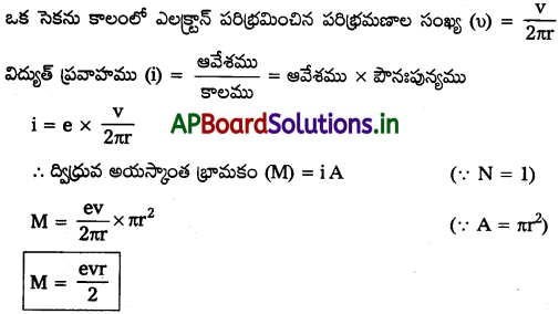 AP Inter 2nd Year Physics Study Material Chapter 7 చలించే ఆవేశాలు-అయస్కాంతత్వం 21