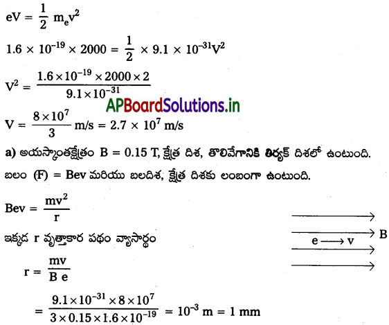 AP Inter 2nd Year Physics Study Material Chapter 7 చలించే ఆవేశాలు-అయస్కాంతత్వం 67